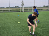 Laatste training seizoen 2023-2024 van 1e selectie S.K.N.W.K. (voetvolleytoernooitje) van donderdag 25 mei 2024 (253/314)